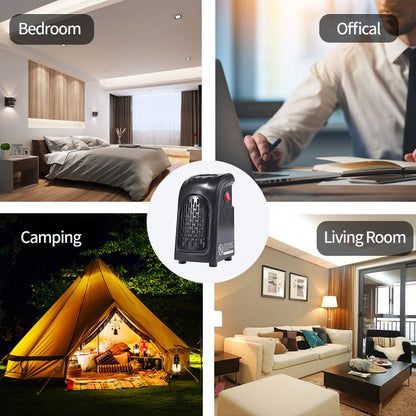 Winter Air Heater Fan Heater Electric Home Heaters Mini Room Air Wall Heater Ceramic Heating Warmer Fan For Home Office Camping - Oopsdadforgot.com