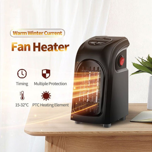 Winter Air Heater Fan Heater Electric Home Heaters Mini Room Air Wall Heater Ceramic Heating Warmer Fan For Home Office Camping - Oopsdadforgot.com
