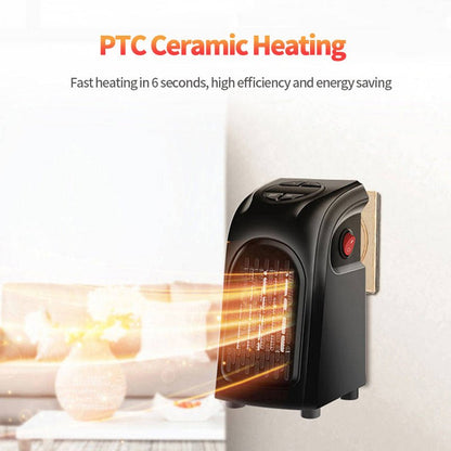 Winter Air Heater Fan Heater Electric Home Heaters Mini Room Air Wall Heater Ceramic Heating Warmer Fan For Home Office Camping - Oopsdadforgot.com