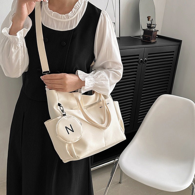 Women Shoulder Crossbody Bag Canvas Tote Messenger Bag Ladies Hand Bags Female Handbag - Oopsdadforgot.com