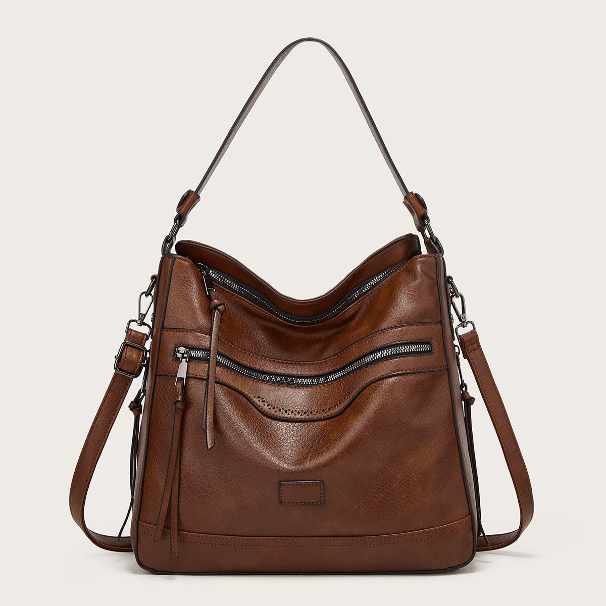 Women's Handbag Fashion Zipper Shoulder Crossbody Bags Casual Commuting Large Capacity Totes - Oopsdadforgot.com