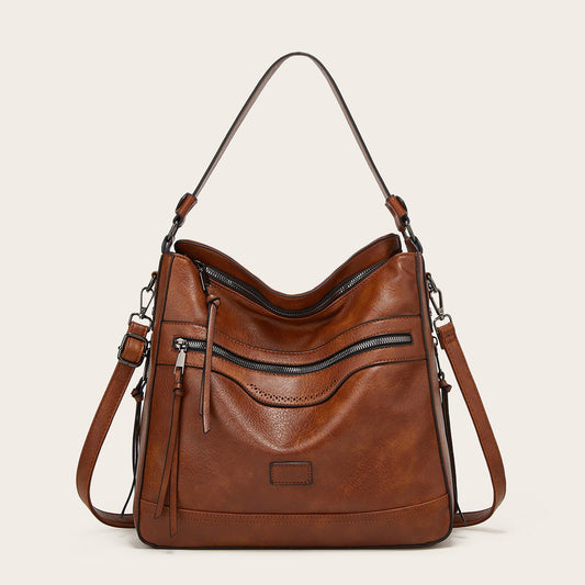 Women's Handbag Fashion Zipper Shoulder Crossbody Bags Casual Commuting Large Capacity Totes - Oopsdadforgot.com